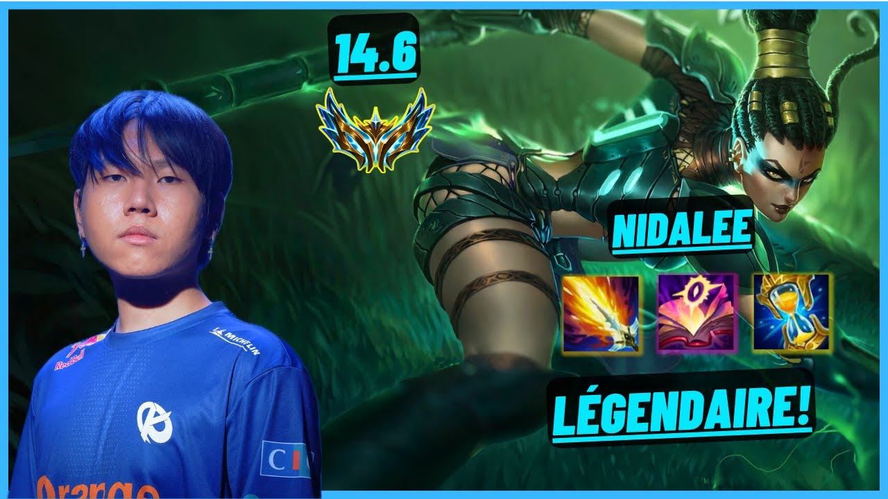 KC BO: NIDALEE VS TALIYAH (JGL) DOUBLE KILL, LÉGENDAIRE - EUW CHALLENGER - PATCH 14.6