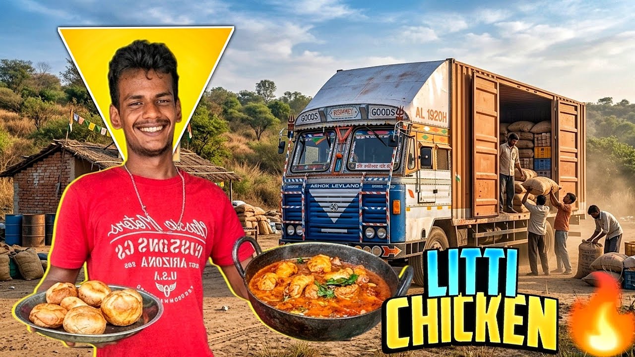Mera Truck Loading Hoga Ya Nahi? 😱 Aaj Banega Special Litti Chicken 😋 Truck Driver Style!