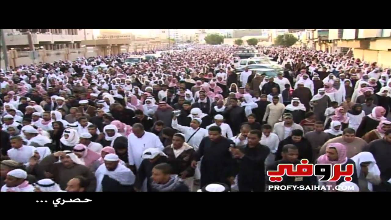 تشييع جثمان العلامة الشيخ محمد العمري ( رحمه الله ) .
