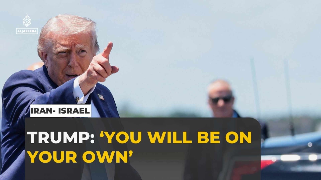 'You Will Be On Your Own' Trump&rsquo;s direct warning to Netanyahu over Iran