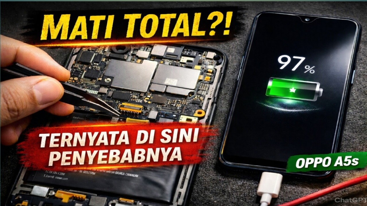 OPPO A5s Mati Total Dicas Tidak Nyala? Ternyata Cuma Ini Penyebabnya!