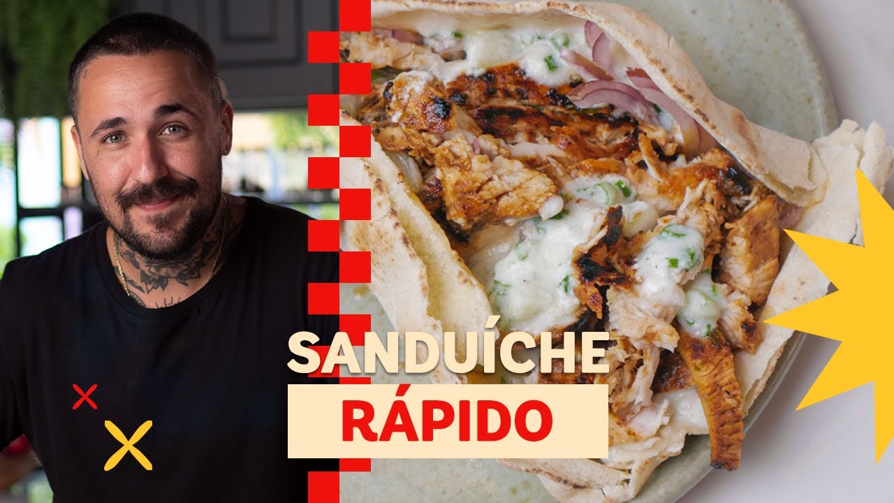 Sanduíche de frango para quem está com pressa! | Léo Abreu