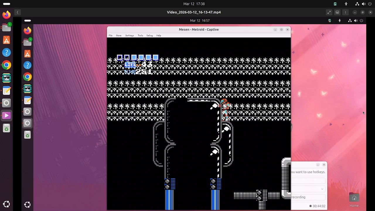 Metroid Captive NES hack incomplete playthrough part 9 failed on the escape