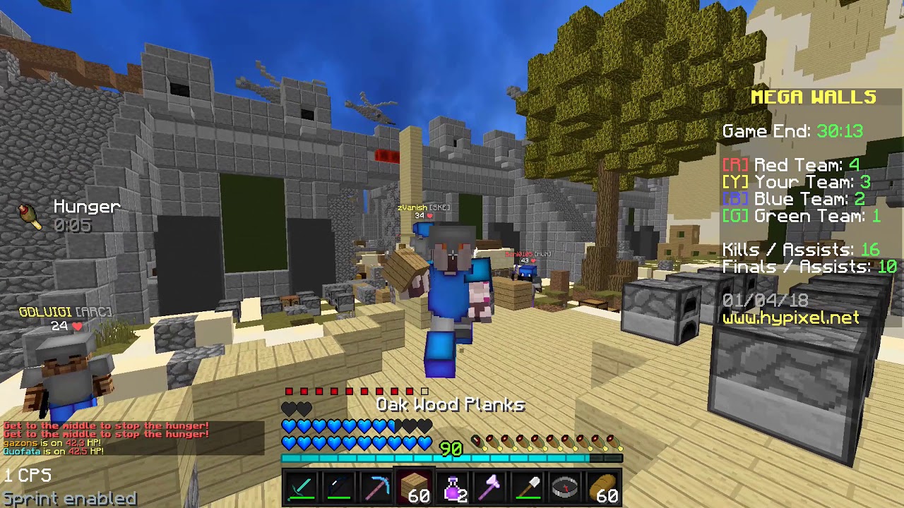 /NICK IN MEGA WALLS & ZERO DEATHS - MW Comeback