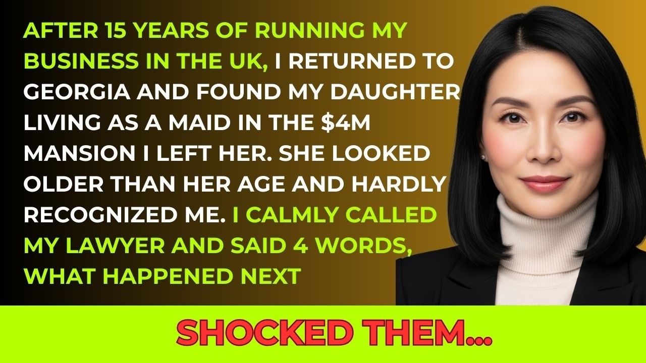 After 15 years In The UK I Returned To See My Daughter Live As A Maid In The $4M Mansion I Left Her