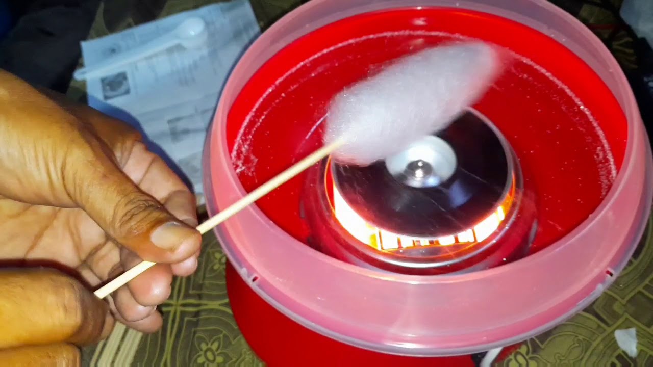 Cara merakit dan Tes Mesin gula kapas mini