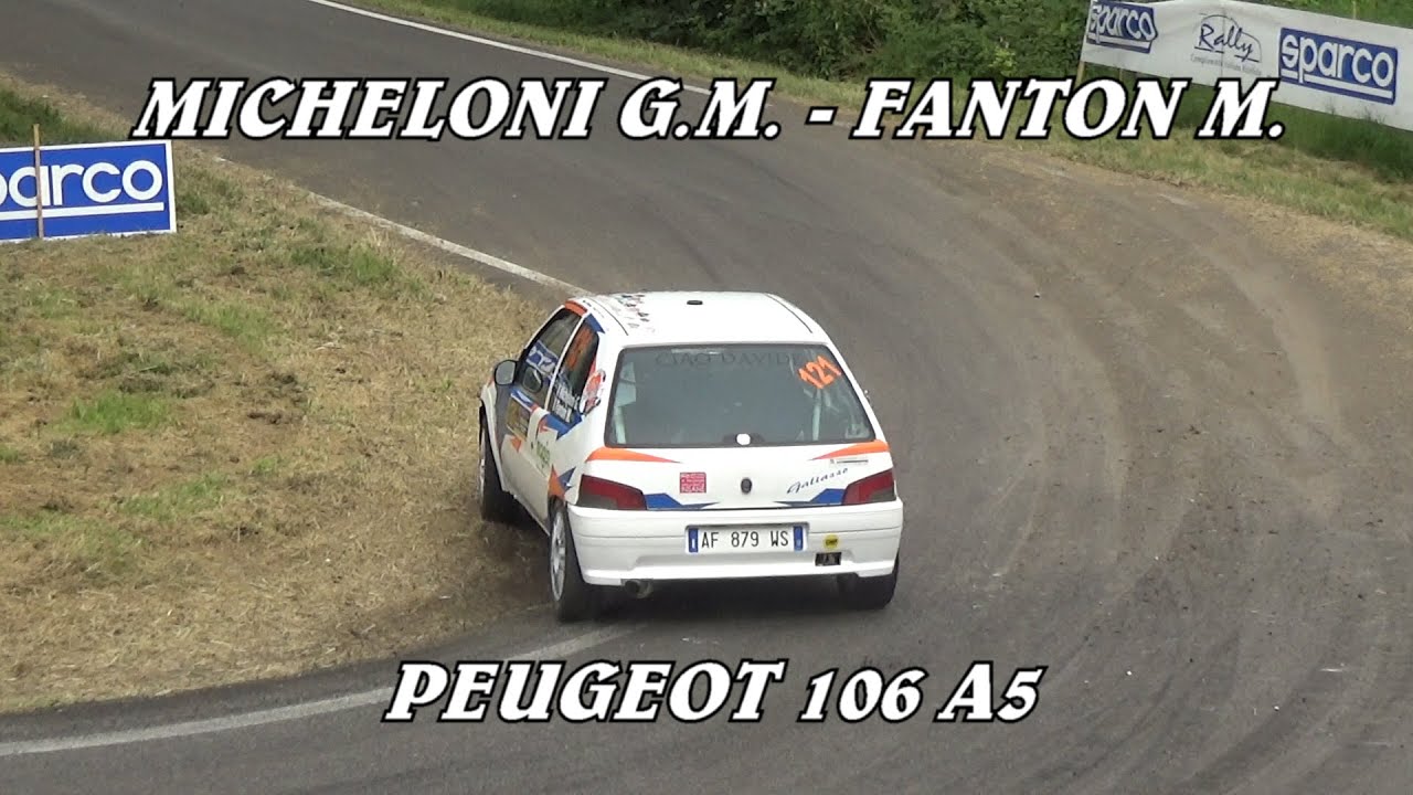 MICHELONI GIAN MARIO - FANTON MARCO | PEUGEOT 106 A5 | RALLY DUE VALLI 2024