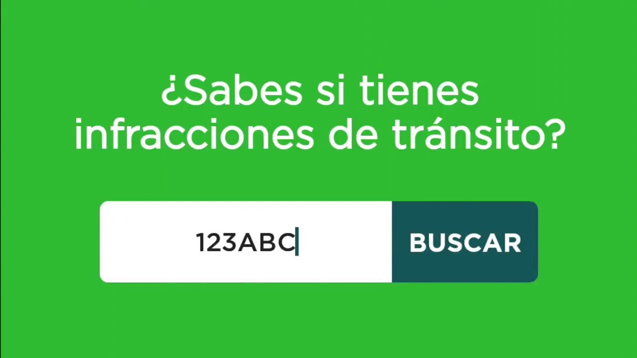 &iquest;Sabes si tienes infracciones de transito den la CDMX y EDOMEX?
