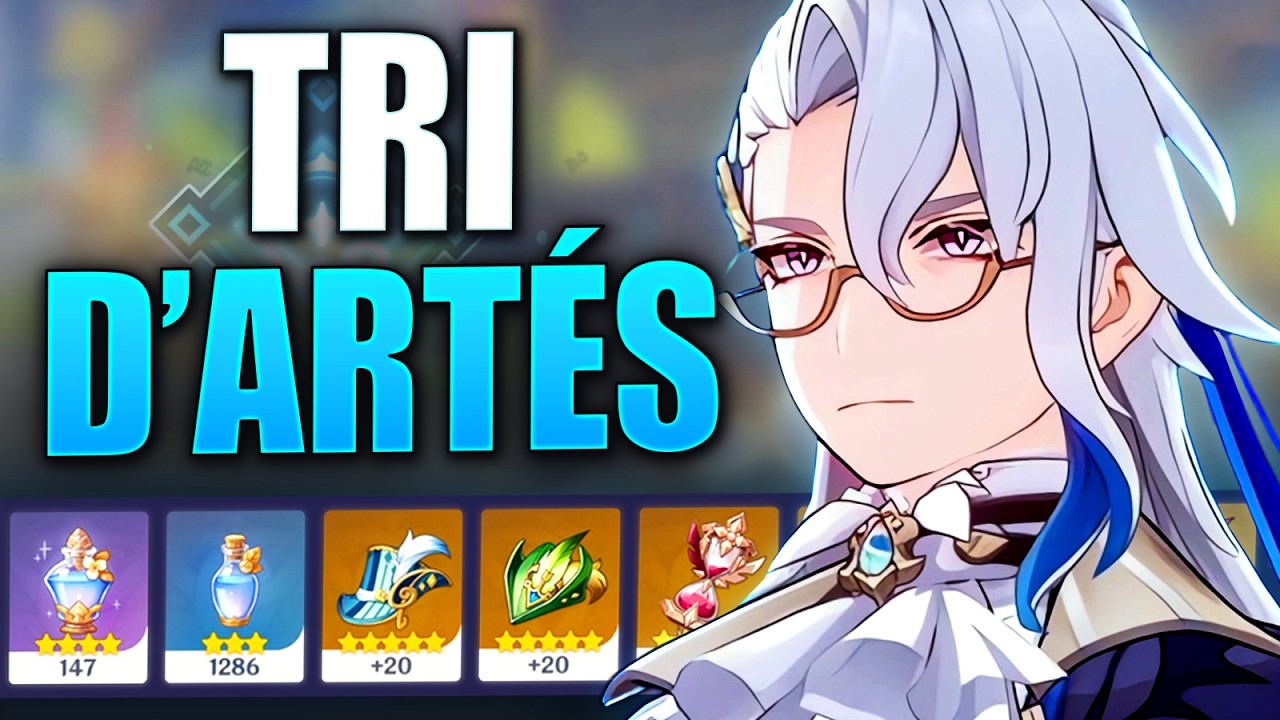 J'EXPLIQUE MA MÉTHODE POUR TRIER LES ARTÉFACTS - Genshin Impact FR