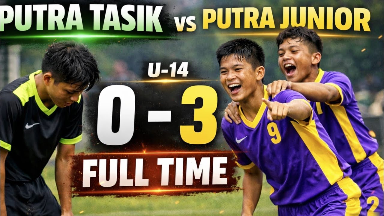 PUTRA TASIK VS PUTRA JUNIOR | CHAMPION U12-14 #football #ssb #sepakbola #champion 