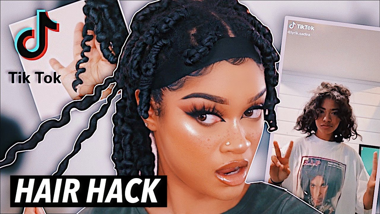 Testing Viral TikTok Hack for Natural Hair *Gone Right*!! | Bri Hall