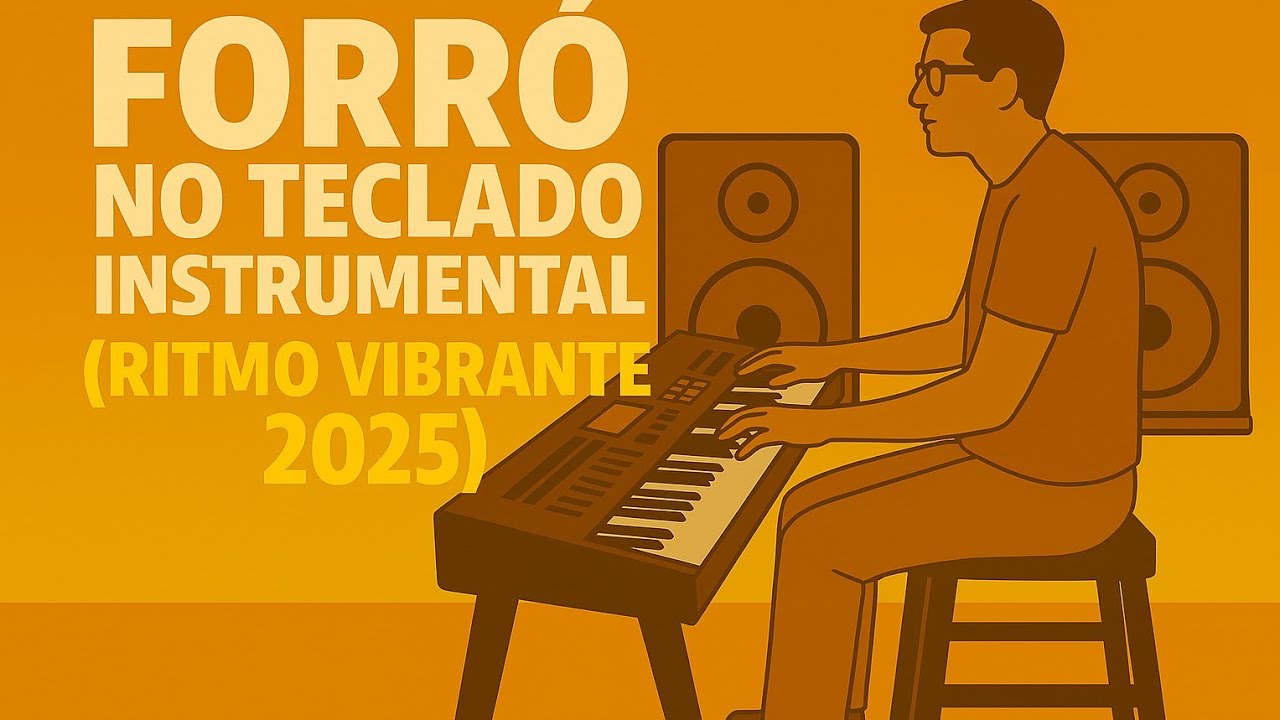#02 Forró no Teclado instrumental | Ritmo vibrante 2025