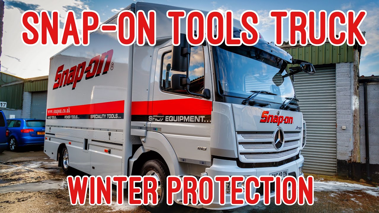 SNAP ON TOOLS TRUCK MERCEDES ATEGO Winter Protection Detail