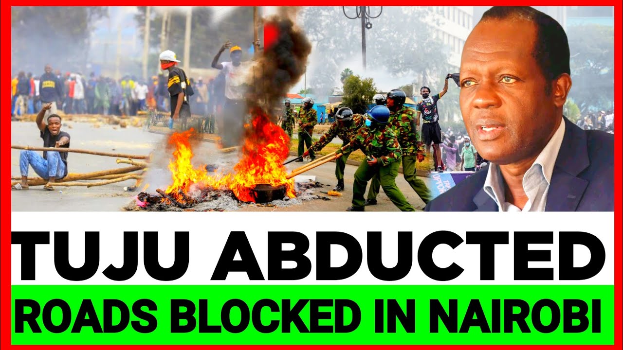 BREAKING NEWS! Roads Blocked in Nairobi after EX Minister Abducted in Nairobi & Vehicle Dumped