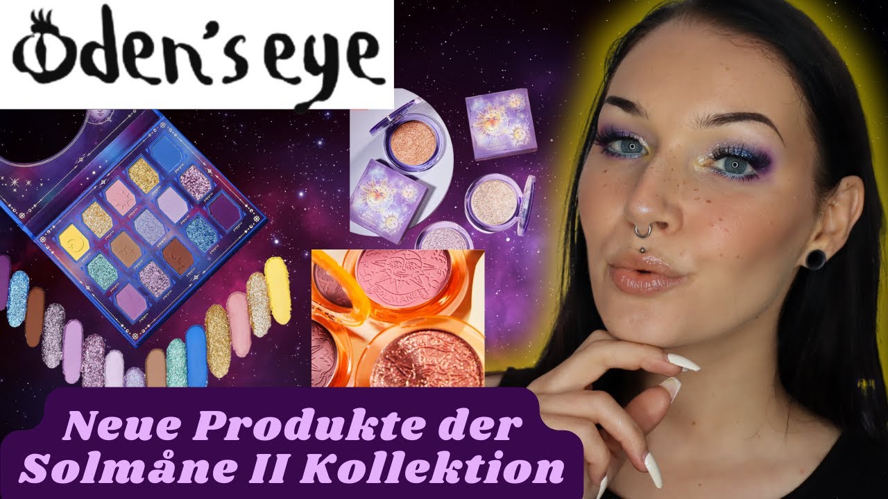 Die neue Oden´s Eye 🌖🌠 Solmåne II Collection im Test I deutsche Review I Moon Wish Palette