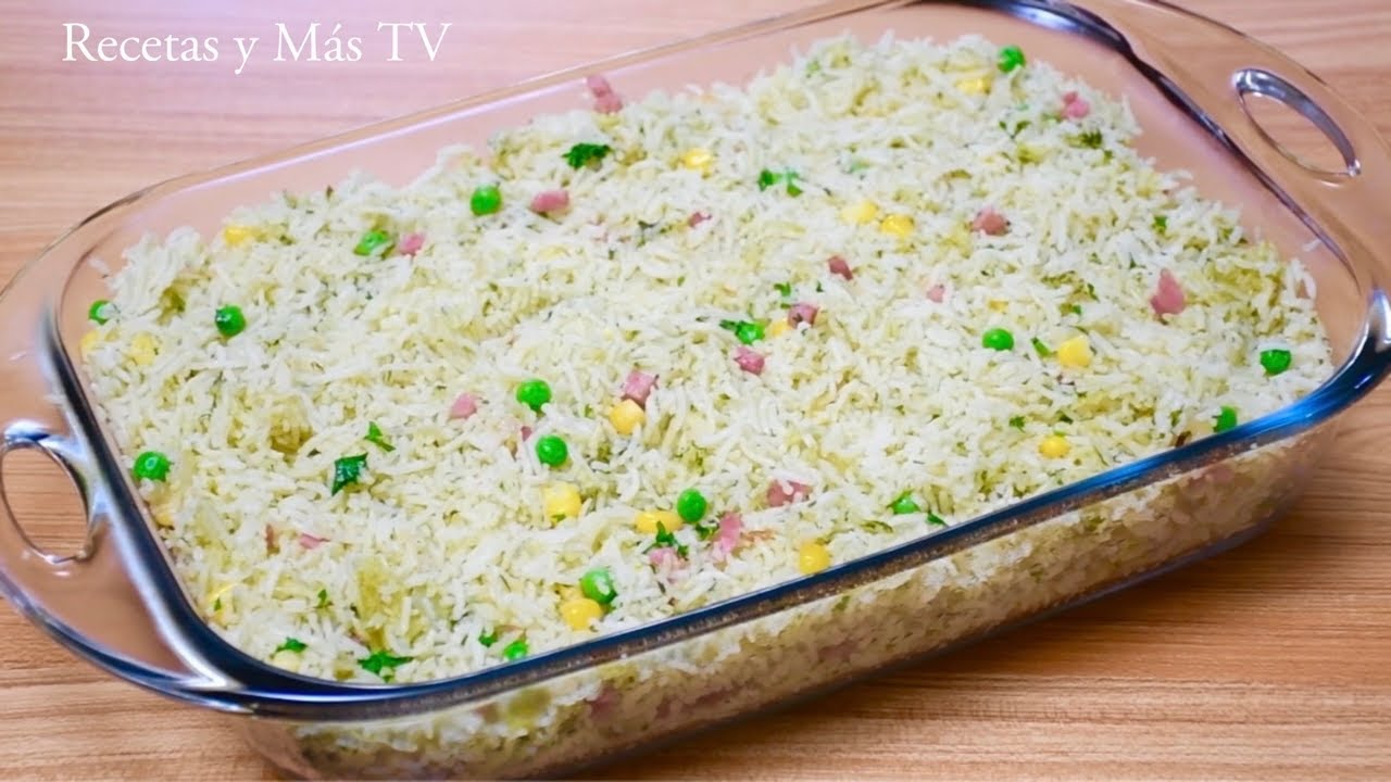 Arroz Navide&ntilde;o F&aacute;cil de hacer y Bien Sabroso