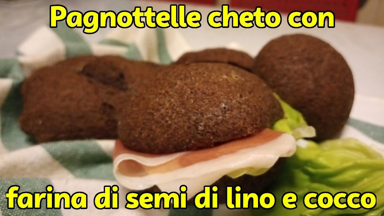🍔 Pagnottelle cheto soffici con farina di semi di lino e cocco #dietachetogenica #theitalianketoguy