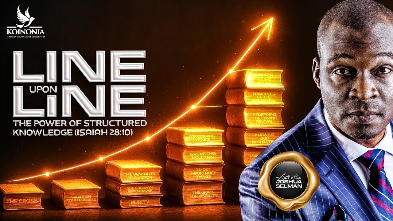 LINE UPON LINE [THE POWER OF STRUCTURED KNOWLEDGE] with Apostle Joshua Selman