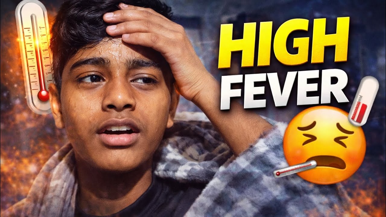 High Fever 😷🔥 | I’m Not Feeling Well Today#dailyvlog 