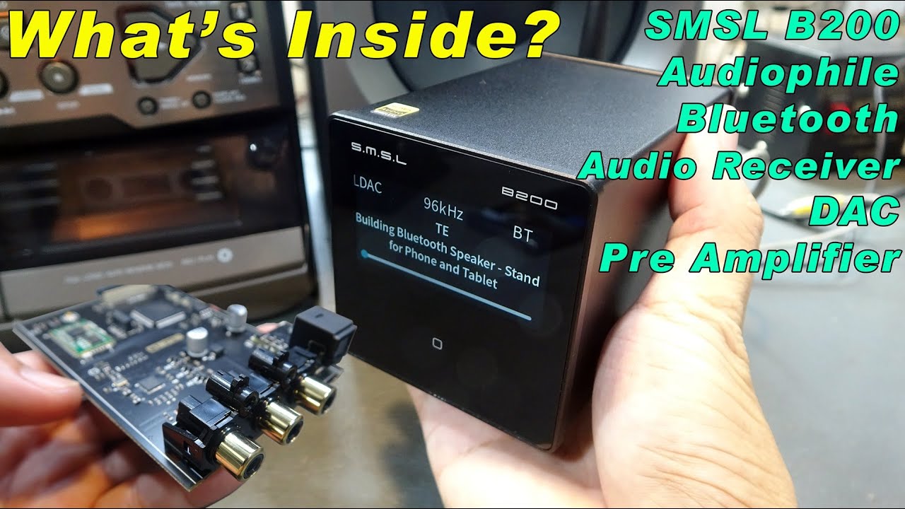 What's Inside SMSL B200 Bluetooth Audio Receiver
