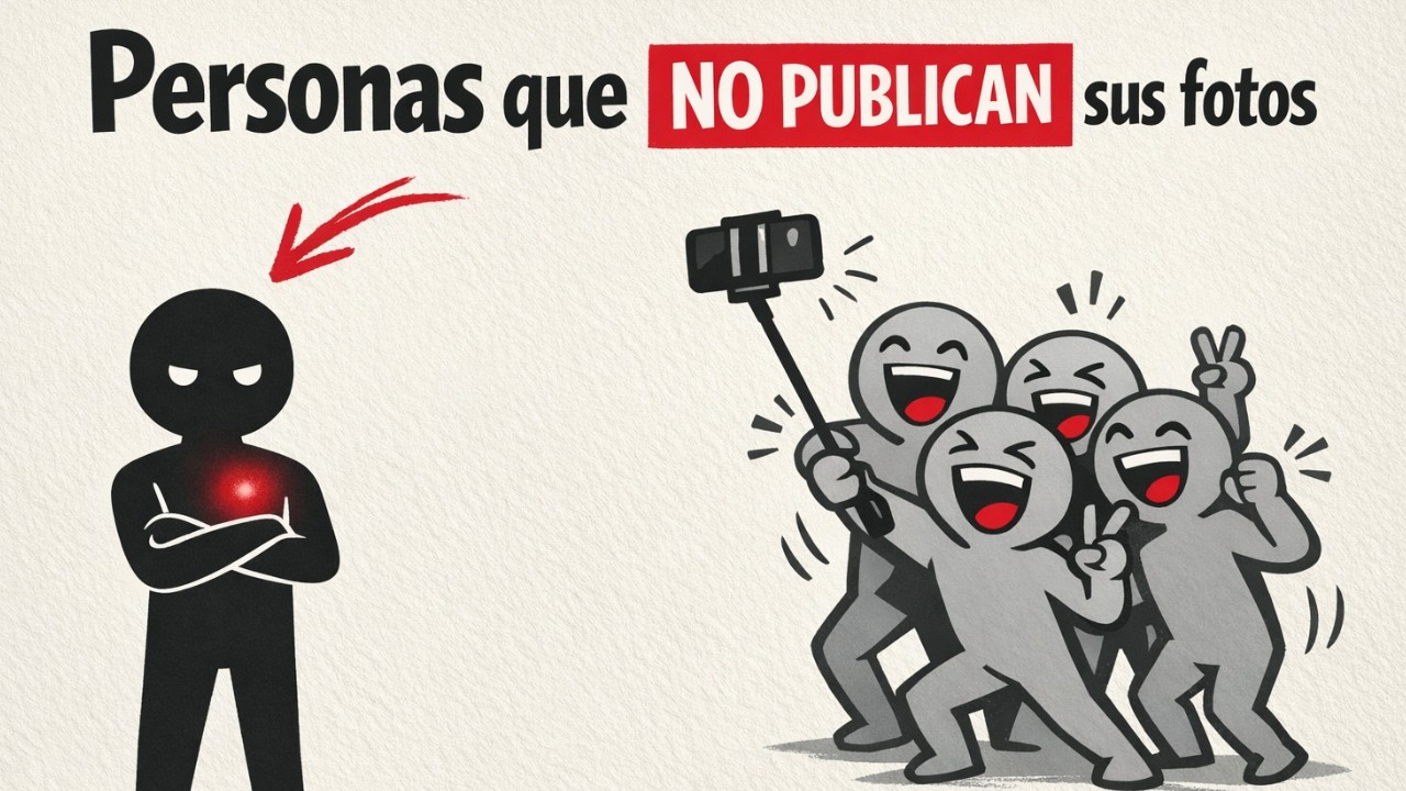 Psicología de las personas que no publican sus fotos en redes sociales