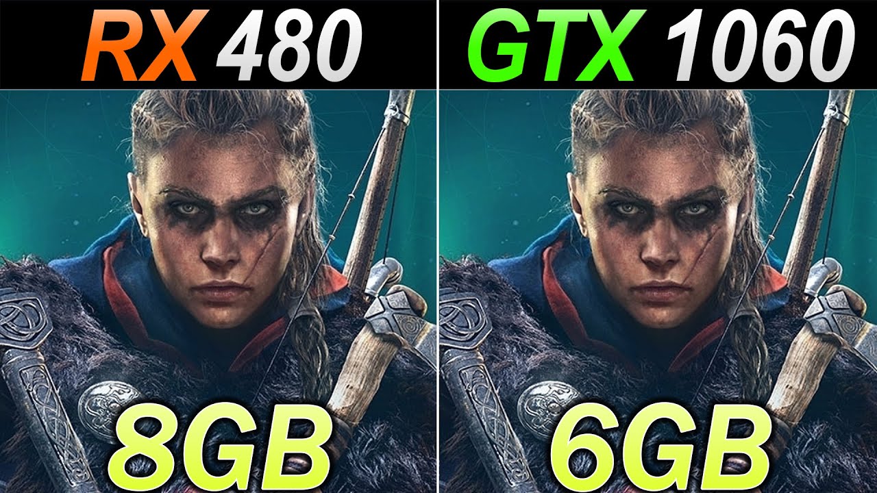 RX 480 (8GB) Vs. GTX 1060 (6GB) | How Much Performance Difference in 2021?