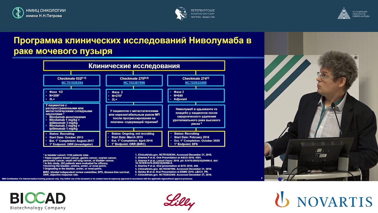Иммунотерапия уротелиального рака: кому и когда?