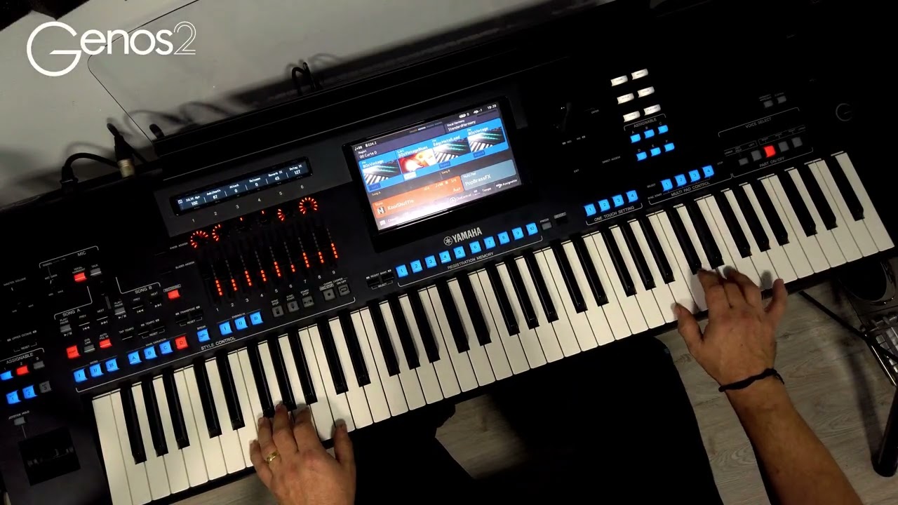 Yamaha Genos 2 - 2026 demo let's try the sound and rhythms