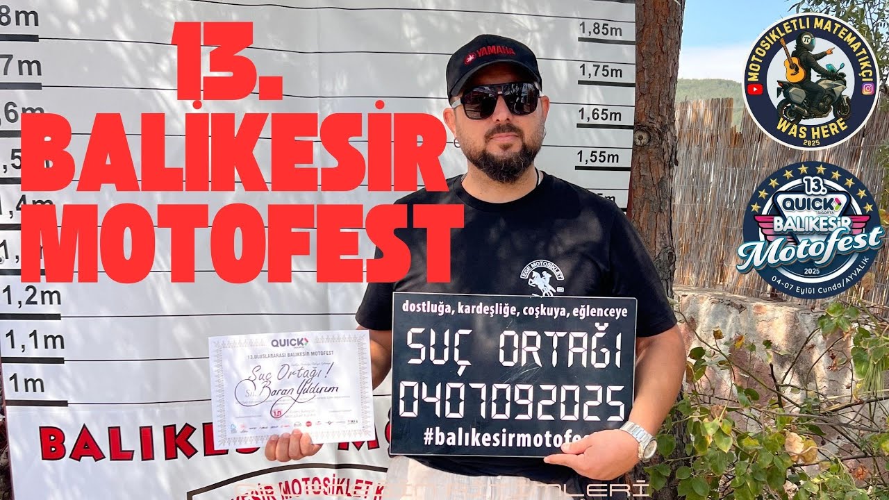 2025 Balikesir Motofest ve yolda başıma gelenler