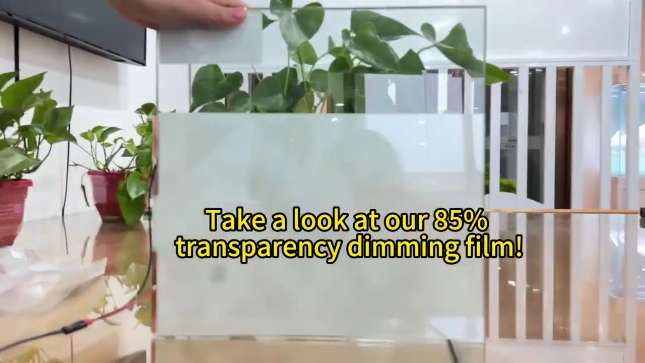 Electrically Pdlc Smart Film Intelligent Glass Remote Control Tint Switchable Smart Film for Glass