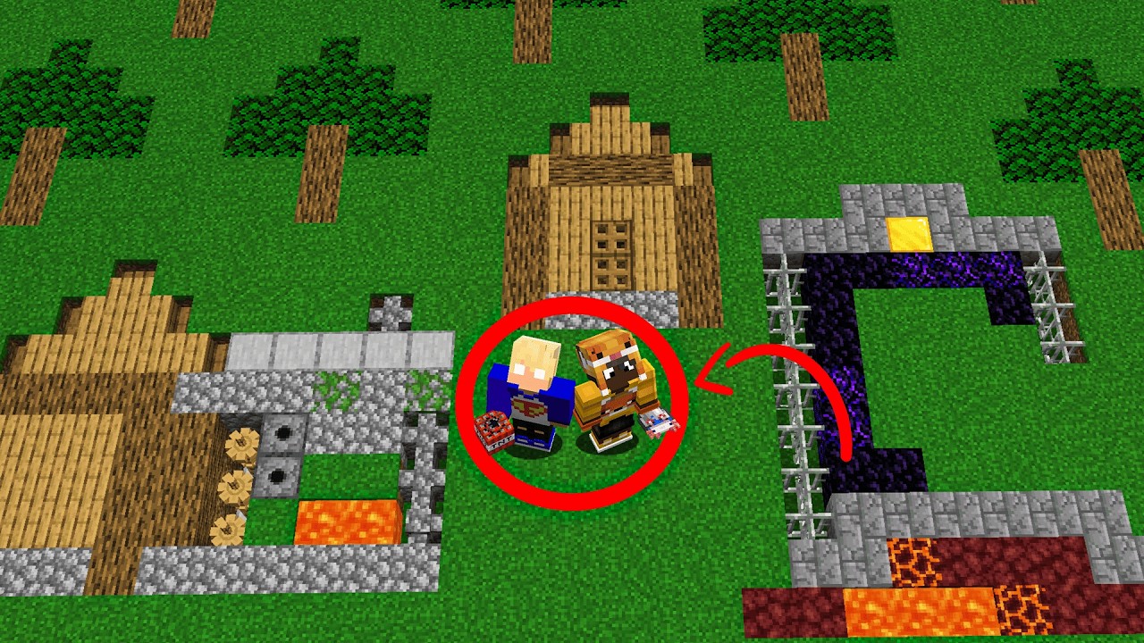 E SE O MINECRAFT FOSSE REALMENTE SUPER PLANO?