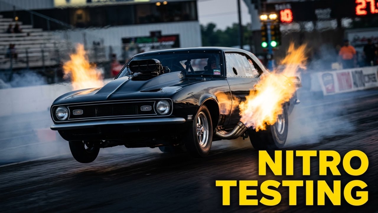 Tuesday testing highlights from the IHRA  Nitro Outlaw Series from Darana Motorsport Park