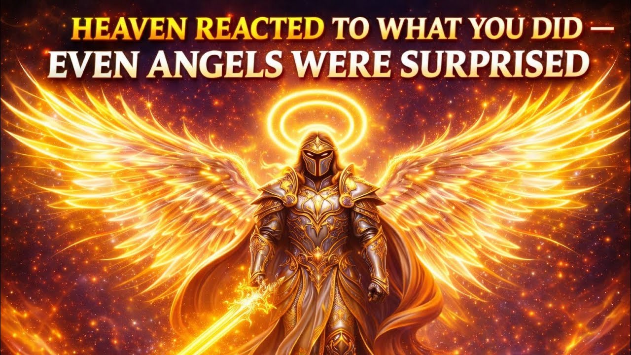 Heaven Reacted to What You Did — Even Angels Were Surprised