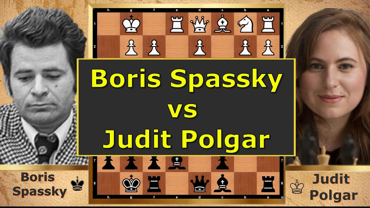 BORIS SPASSKY vs JUDIT POLGAR  – Classical Spanish Masterclass ♟️🔥