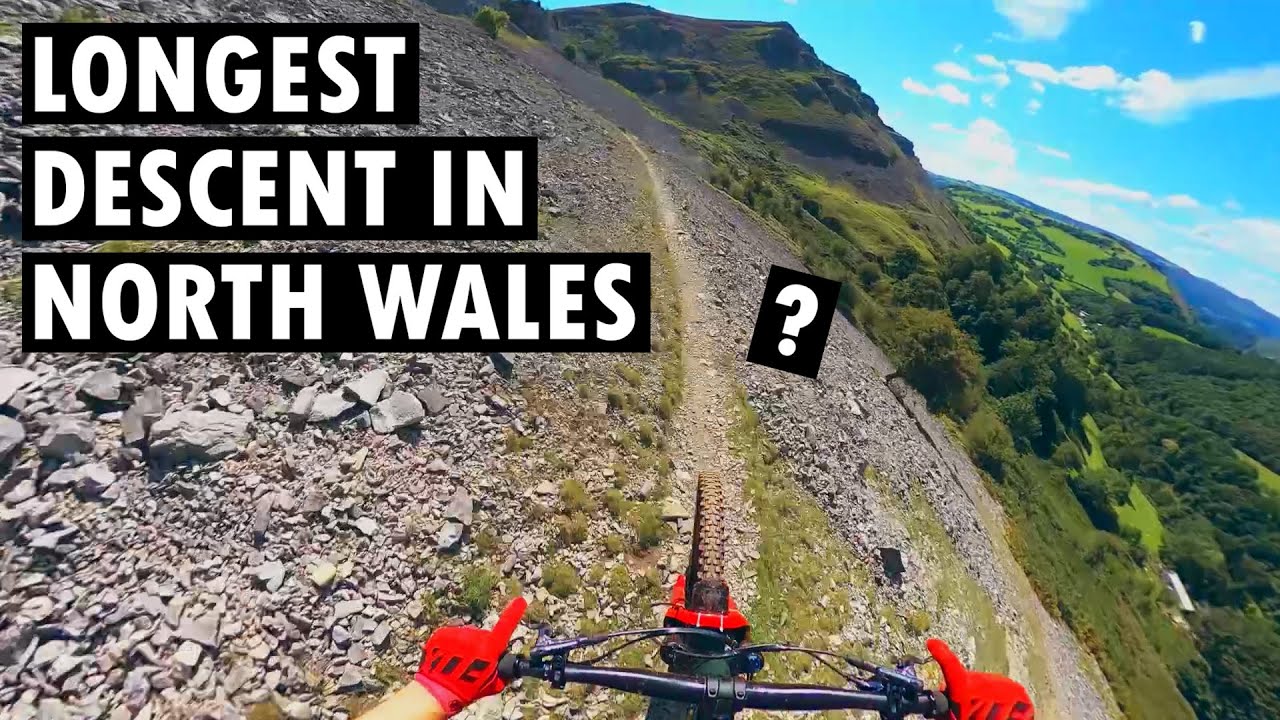 Worlds End Llangollen mtb Descent-  GoPro Max [reframed] POV