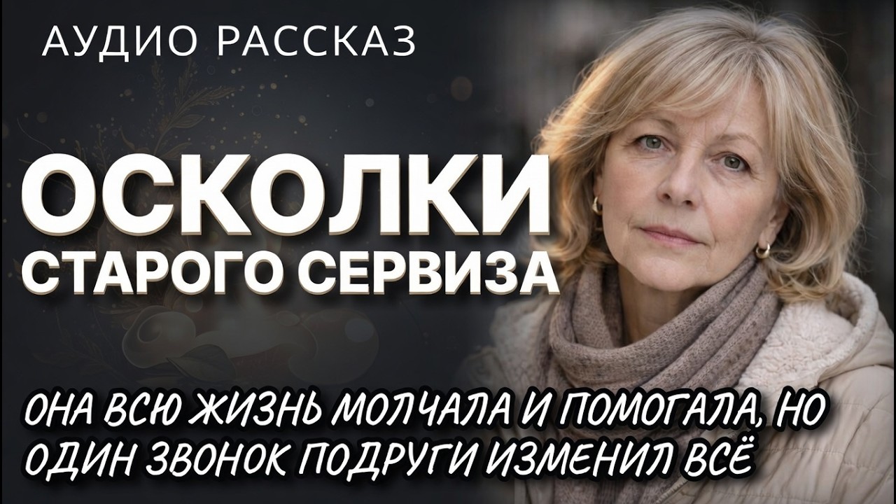 ОСКОЛКИ СТАРОГО СЕРВИЗА: Она всю жизнь молчала и помогала, но один звонок подруги изменил всё
