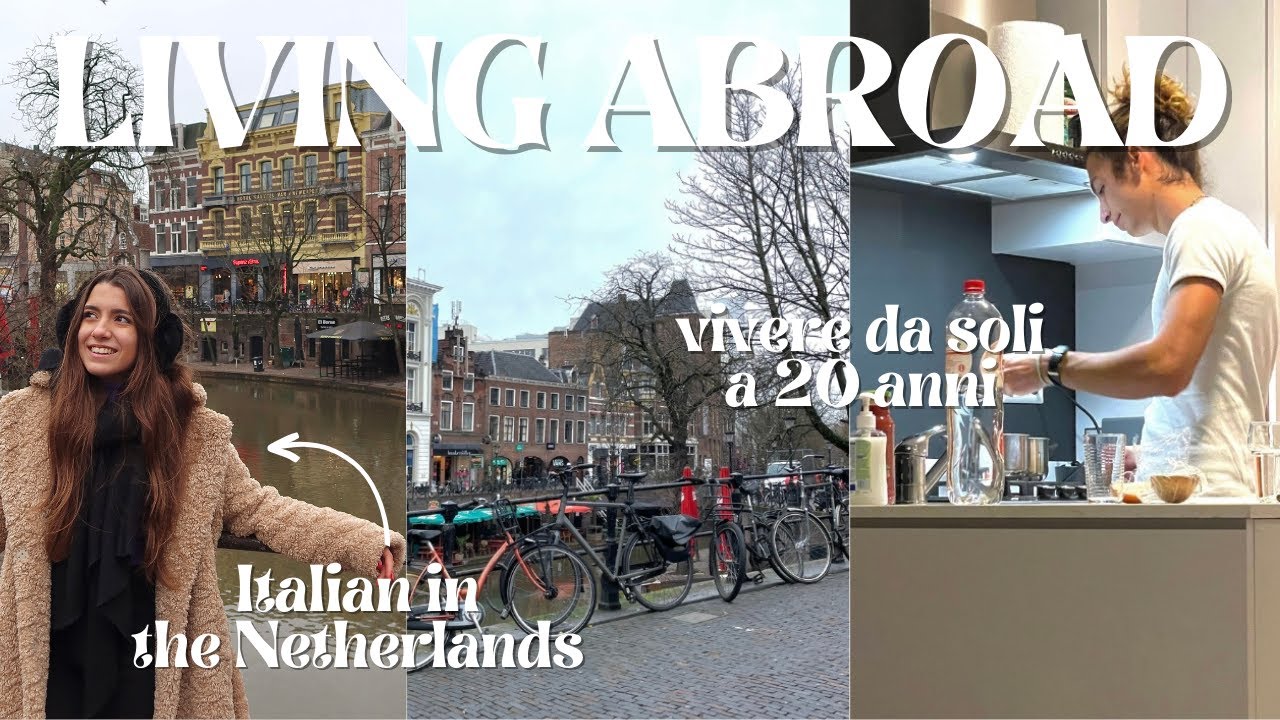 vivere all'ESTERO a 20 ANNI da SOLA | WEEKLY VLOG in Olanda 🇳🇱