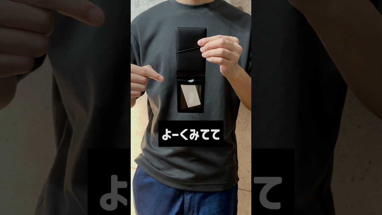 まるでCG！ #magic #toys  #shorts SHOCKING PASSCASE