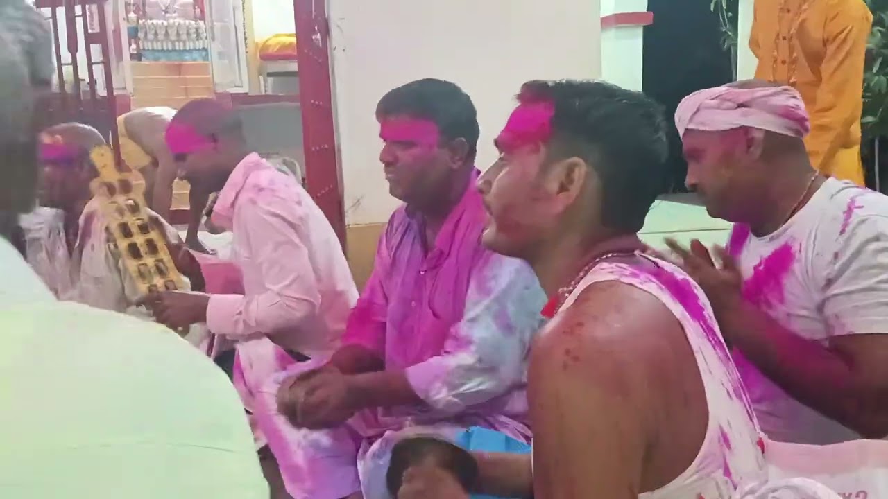 #ये_मज़ा_लेने_के_लिए_तो_गांव_आना_पड़ेगा पर्वत पर राम खेले होली पर्वतपर #Sonu_kumar_9065