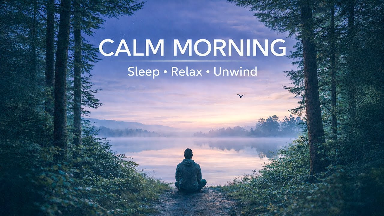 Calm Morning Ambience 🌅 3 Hours Relaxing Music for Sleep, Peace & Stress Relief