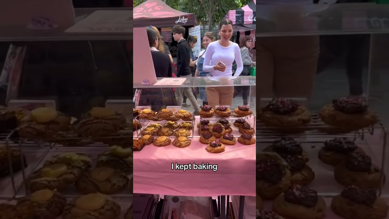 From #farmersmarket to our own store! #businessideas #mompreneur #cookie #bakery