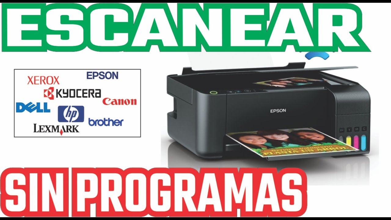 ESCANEAR SIN USAR PROGRAMAS | Cualquier Impresora | Windows 11 | 10 |8|7|XP| 🔴✅