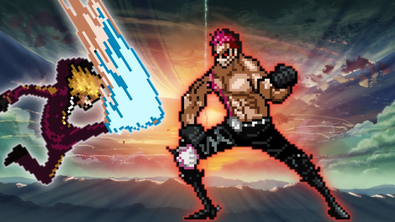 Cannon Sanji Onigashima V2 OP(New) VS Katakuri V4 OP in Jump Force Mugen
