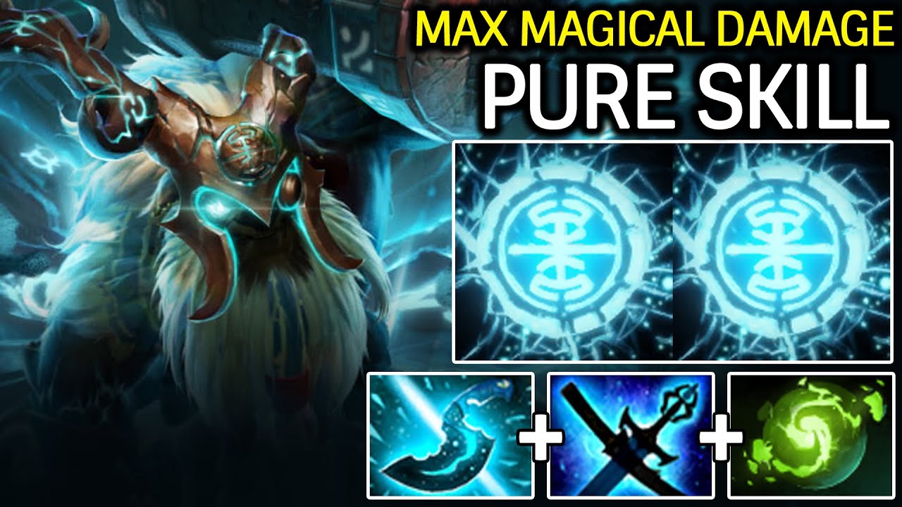 Earthshaker Wombo Combo – Pure Skill Max Magical Damage Dota 2