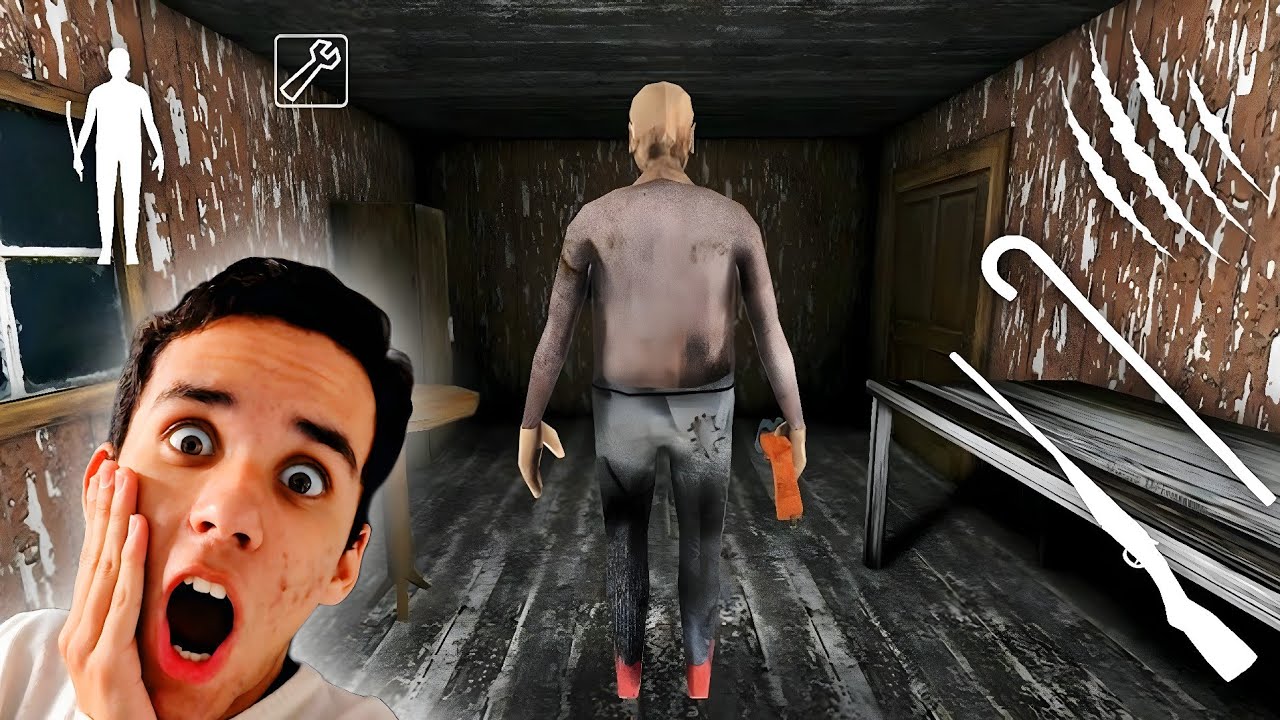 VIREI O GRANDPA NO GRANNY 1😱🔥🔥