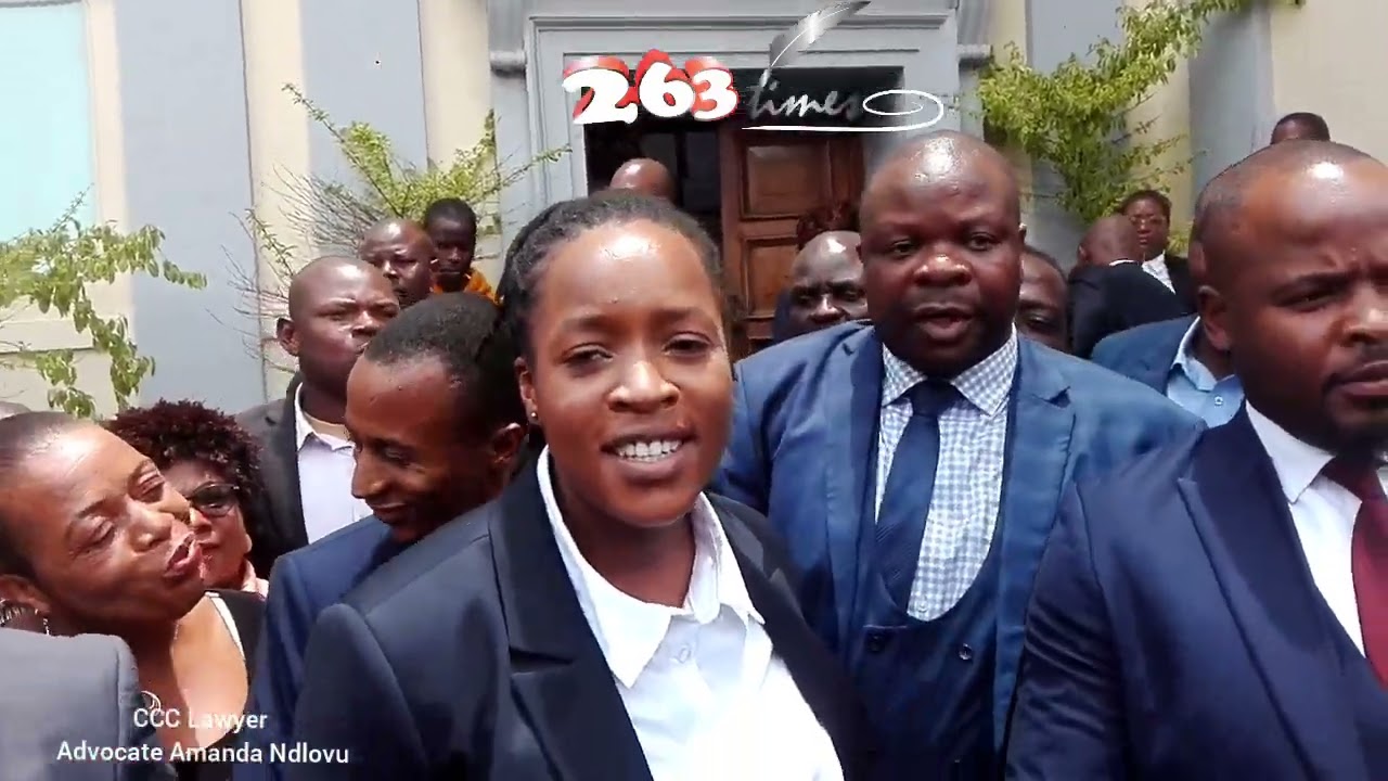 CCC MPs Speak Outside Court After Tshabangu Court Challenge.