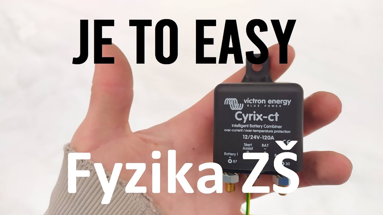 Toyota HIACE | CYRIX 🔋 ⚡️ 🔋 | To zvládne každý | Druhá baterie obytný vůz | Málem jsem uhořel 🔥🔥🔥🔥🔥