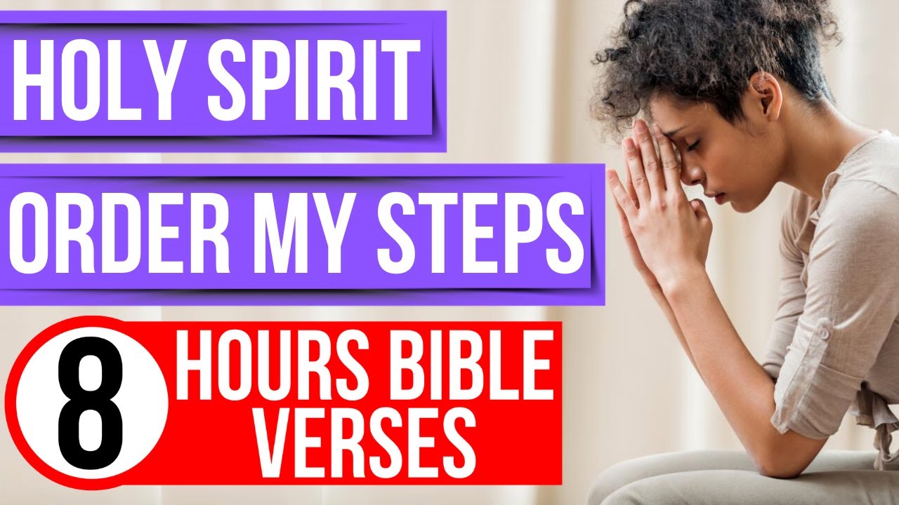 Bible verses for sleep: lead me Lord & direct my steps scriptures (Sleep with God's Word On)
