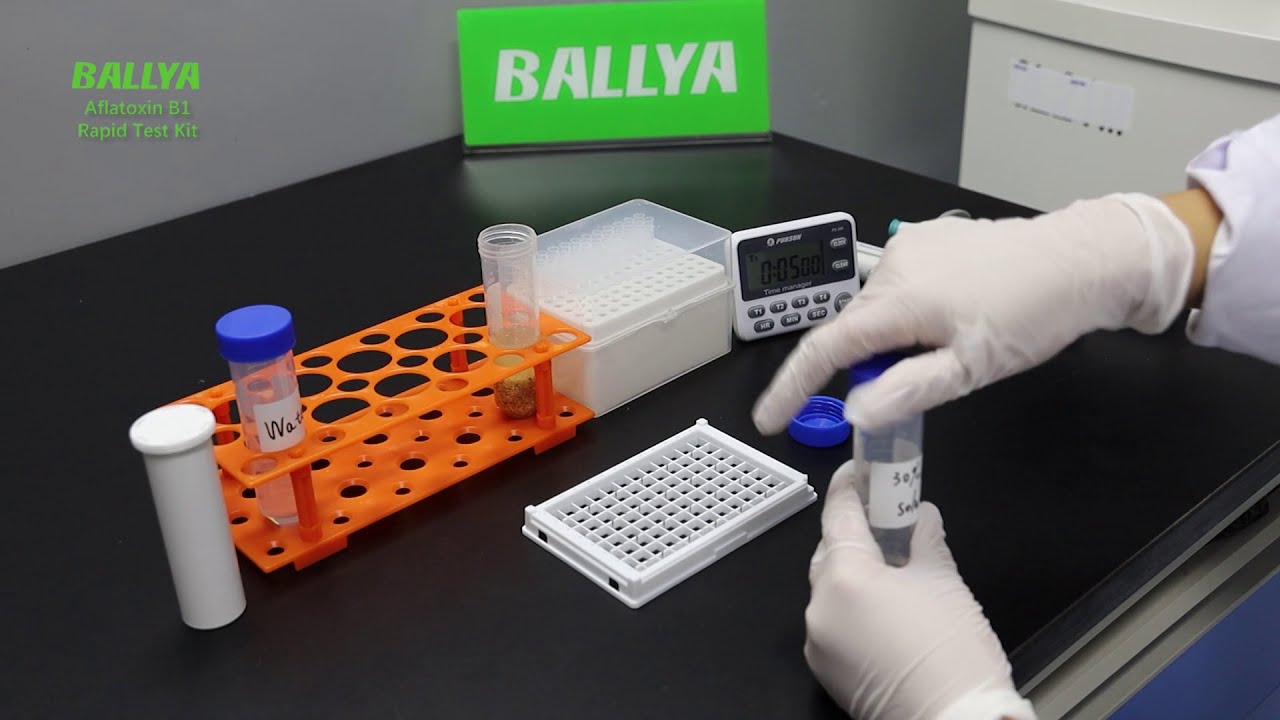 Aflatoxin B1 Rapid Test - Detection of Aflatoxin B1 in Soybean meal - BALLYA