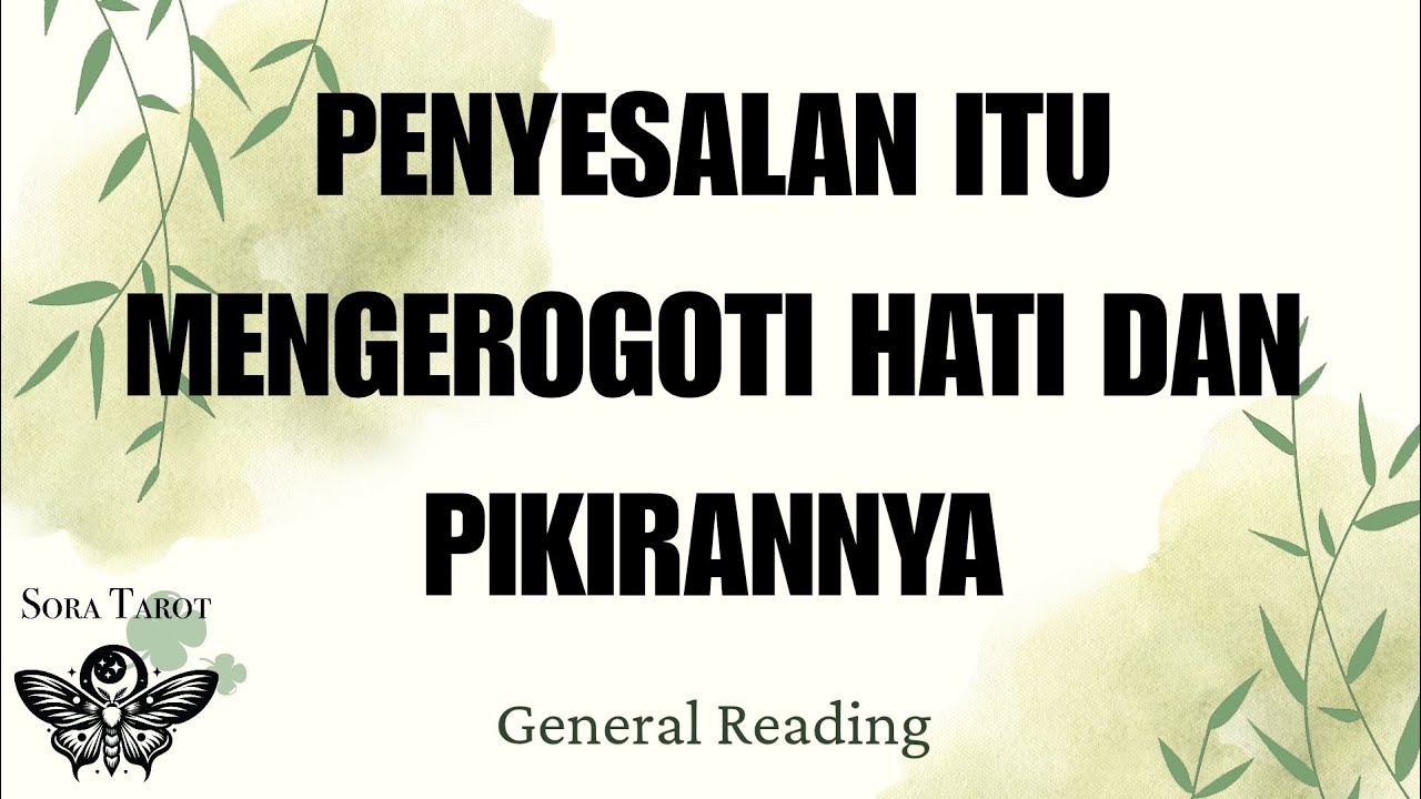 PENYESALAN MENGGEROGOTI